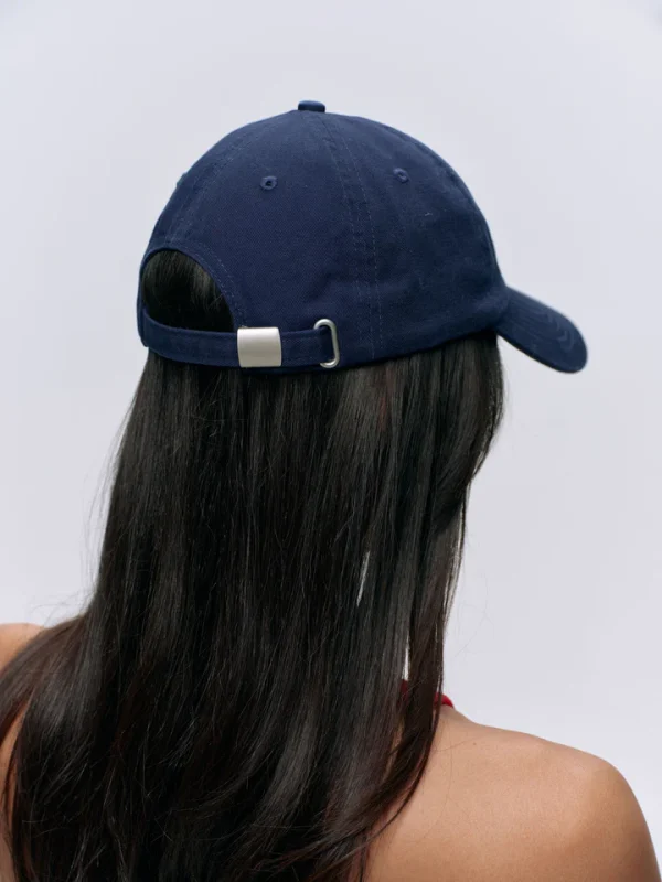 Varsity Cap - Navy Blue/Red
